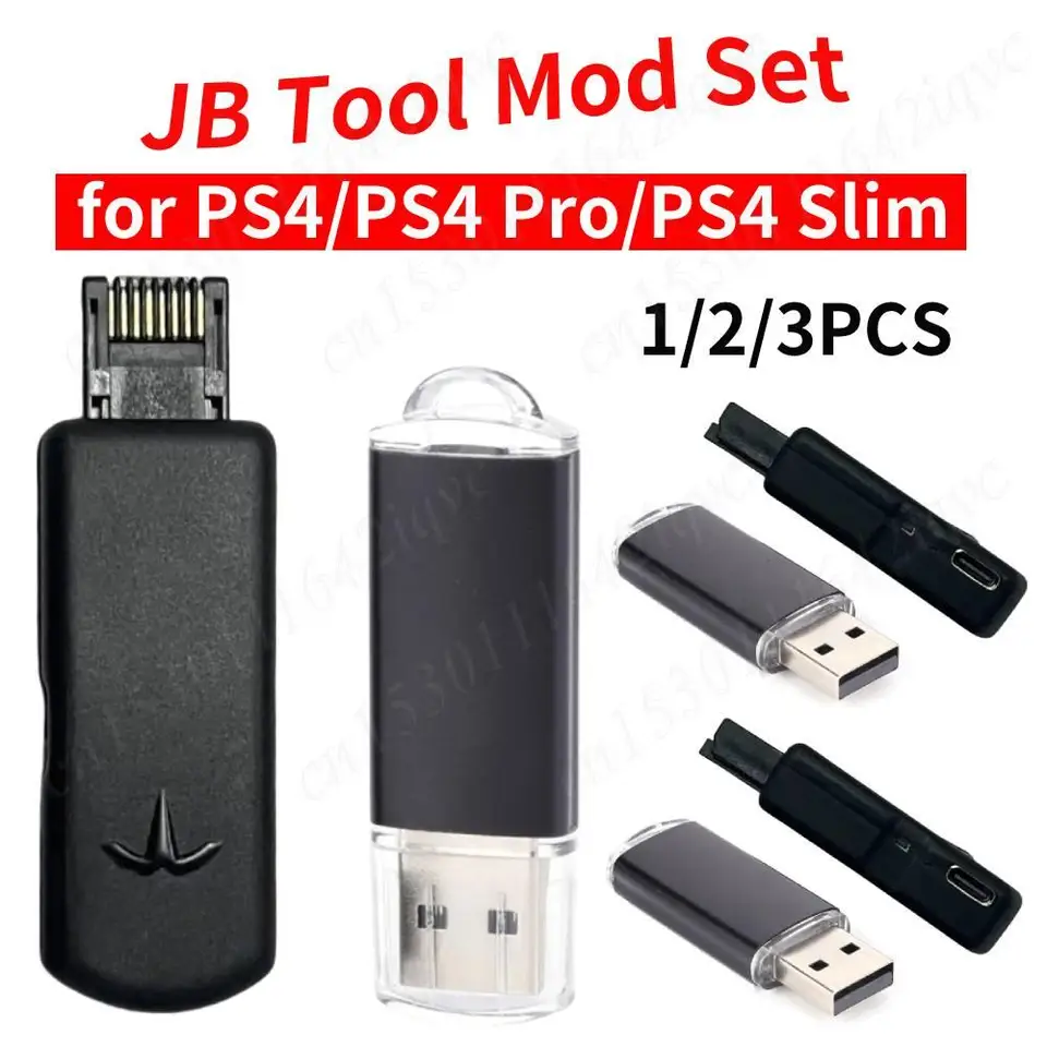 Pre PS4/PS4 Pro/PS4 Slim 9.0-11.0 Systém Jedno kľúč JB Mod Sit USB Dongle s typom modifikácie káblov typu C Kit