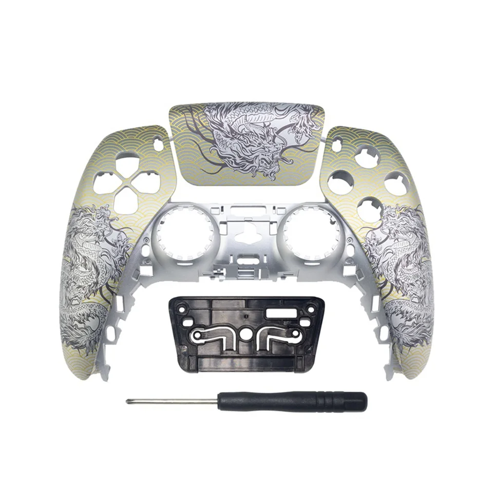 Pre PS5 Elite GamePad BDM-010 1. generácia verzie predného krytu Gamepad Výmena vrchného krytu náhradná časť, H, H.
