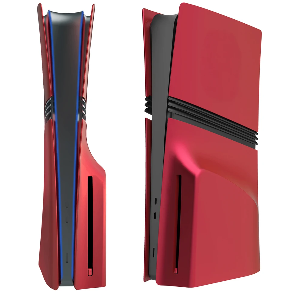 Pre PS5 Pro Digital Edition Case Case Optical Drive Nahradenie červenej farby ochranná škrupina