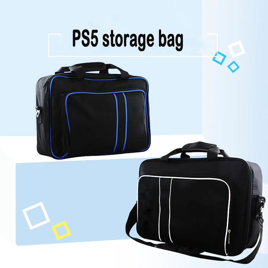 Pre PS5 Randheld Storage Tag Cestovné puzdro pre Sony PlayStation 5 Ochranné rameno veľké úložné vrecko Canvas Case Handbag