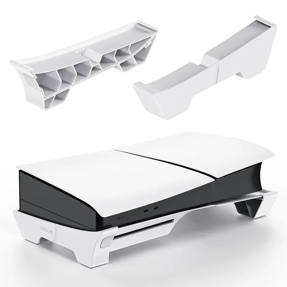 Pre PS5 Slim Držiteľ horizontálna držiak stojan proti skĺznutiu Horizontálna základná základná základná základná základňa pre PS5 Slim Disc & Digital
