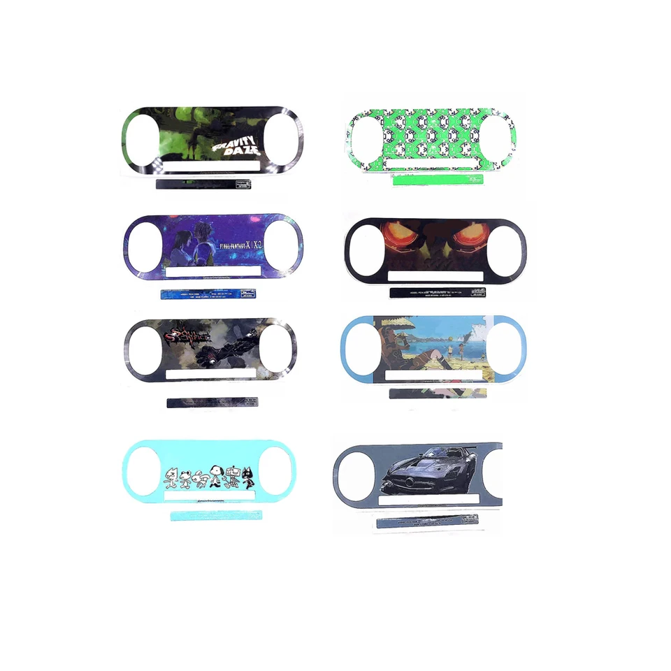 Pre PSV 2000 Hostiteľský kryt zadného krytu zadná doska na štítok s nálepkou LabelColor pre výmenu príslušenstva konzoly PS Vita 2000