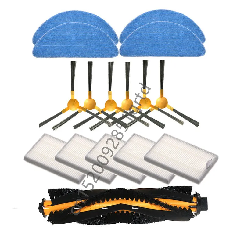 Pre puron pr10 mop handry handry filtrovať hlavné kefy bočné kefy čistenie mop vysávač Výmena dielov