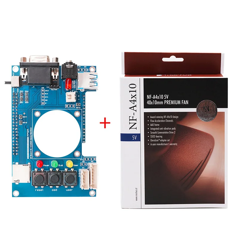Pre pánom FPGA IO Analog Board V6.1 s fanúšikom Noctua pre terasický de10-nano pán FPGA IO Board