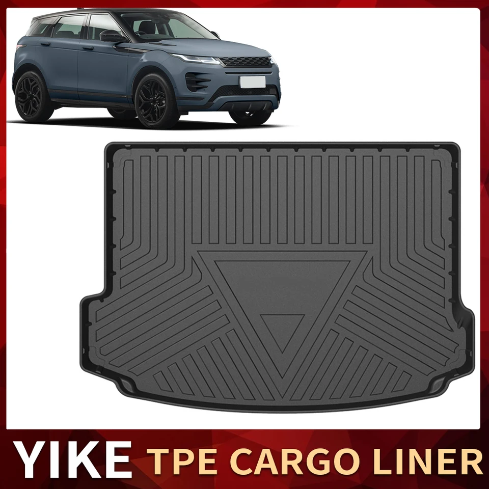 Pre Range Rover Evoque L551 2019-2022 CAR CARGO LINER TPE TPE TPE NEZAUČENIE TRUNKOVÝCH MOŽNOSTI Vodotesný príslušenstvo koberca Koberec