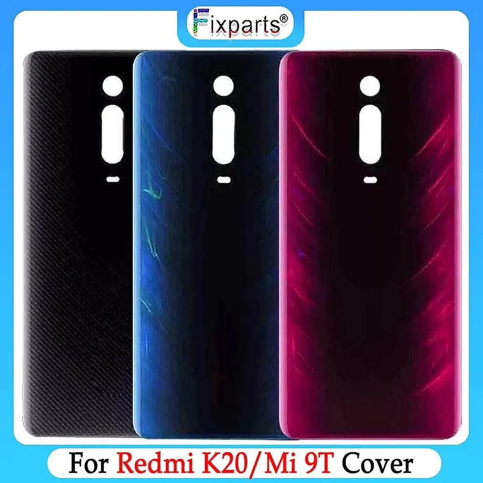 Pre Redmi K20 kryt batérie zadný sklenený panel zadných dverí pre zadný kryt Xiaomi Mi 9T s prilepeným krytom batérie K20 Pro