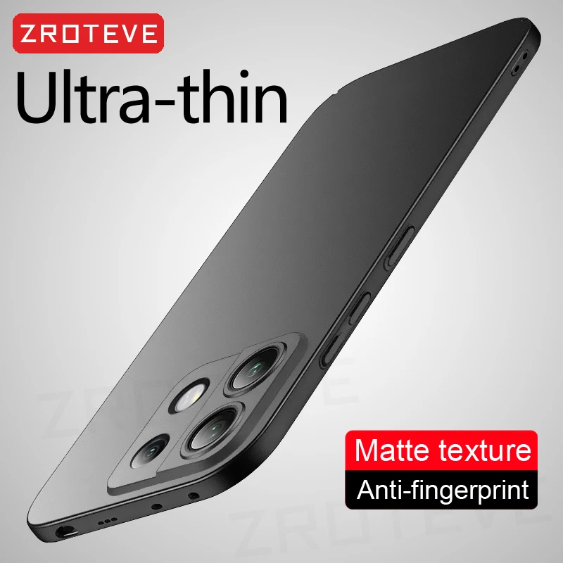Pre Redmi Note13 Pro 5G Case Zroteve ultra tenký matný kryt PC pre Xiaomi Redmi Note 13 12 12S XIOMI Note12 Pro Plus prípady
