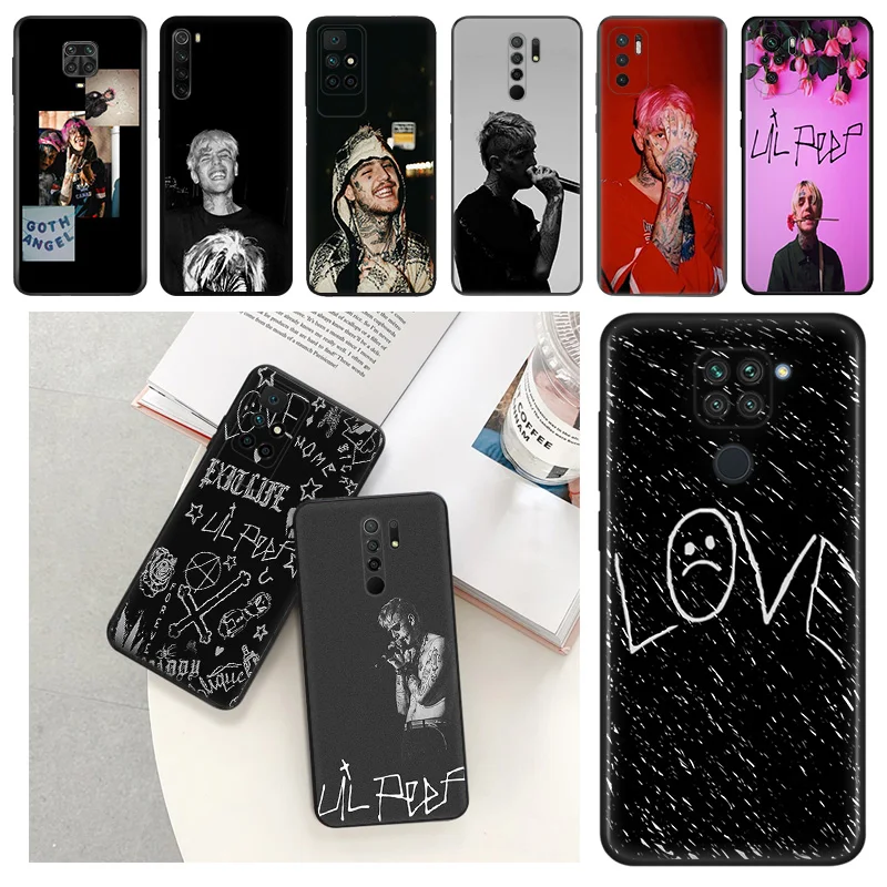 Pre redmi poznámku 12 4G 12S 11 PRO 5G 11S 10 10S 9S 9T 8T 7 8 LIL PEEP MATTE Soft PHELE PANECE PUSE