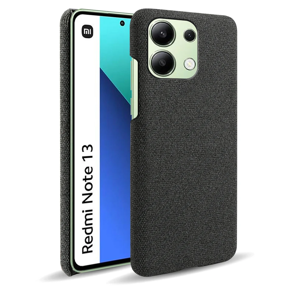 Pre redmi poznámku 13 4G puzdro Luxusné tkaniny Antiskid Cover pre Redmi Note13 4G 6.67 