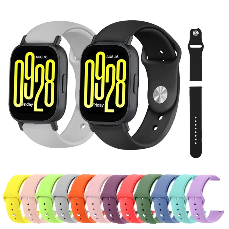 Pre Redmi Watch5 Active Xiaomi Watch S4 S3 S2 S1 Watch 2 2 Pro Nastaviteľný mäkký silikónový športový remienok náhradné náramky podprsenky