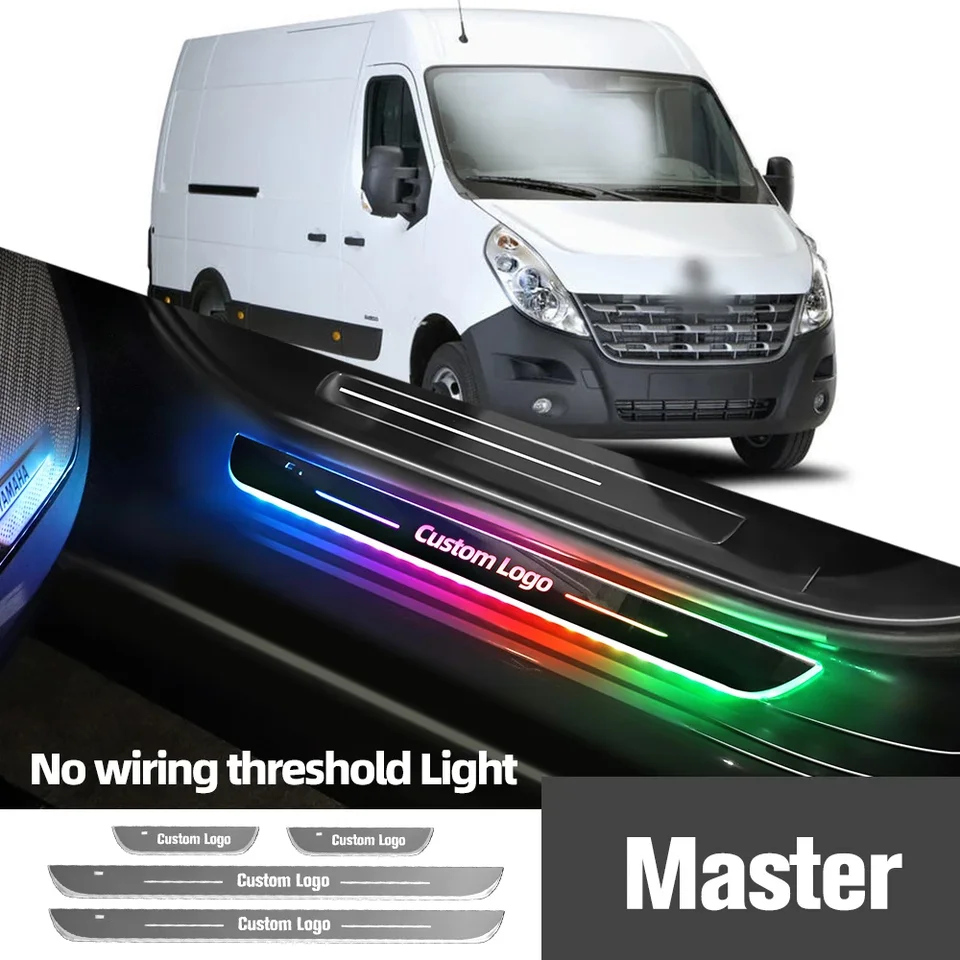 Pre Renault Master 2 3 1997-2016 2011 2011 2015 2015 SILL LIGHT LOGO LOG LED LED VIDKA PRIKÁLNE PREAL LAMP DODATOK