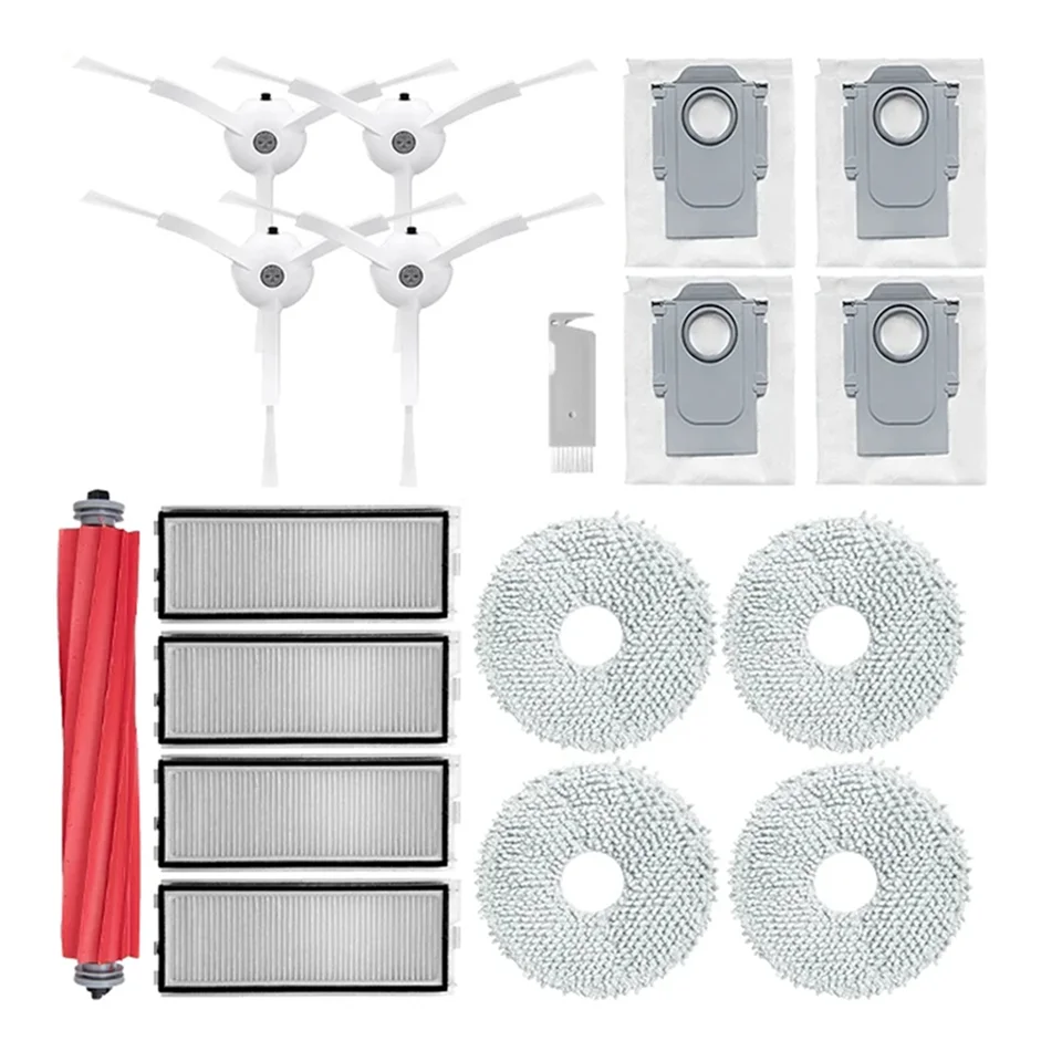 Pre roborock Qrevo Pro / Qrevo Maxv / Qrevo S P10 Pro Robot Vysávač kefový kefový filter mops vrecko na náhradné diely
