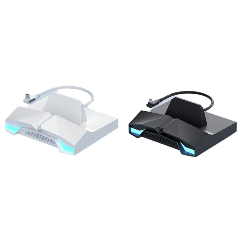 Pre ROG Ally/Steam Deck/Switch/OLED Dock 6 v 1 Universal Docking Station so 4K 2,5G RJ45 100W PD RGB Light Hub