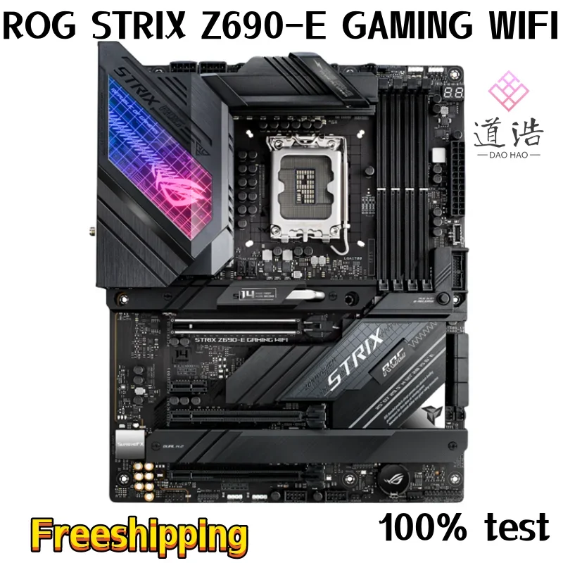 Pre Rog Strix Z690-E Gaming WiFi Rodina 192 GB HDMI PCI-E5.0 LGA 1700 DDR5 ATX Z690 HAIN