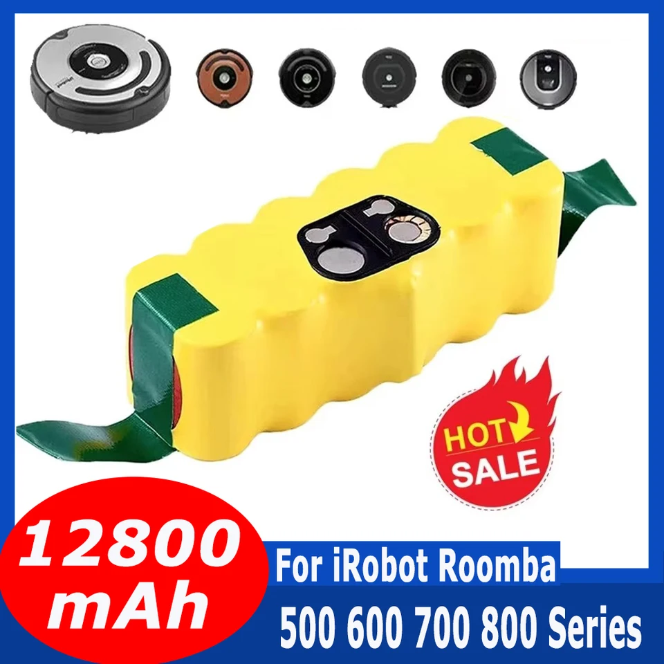 Pre roomba batériu 14,4V 5200 mAh vysávač batérie pre IROBOT ROOMBA 500 600 700 800 900 595 620 650 780 LI-ION batérie