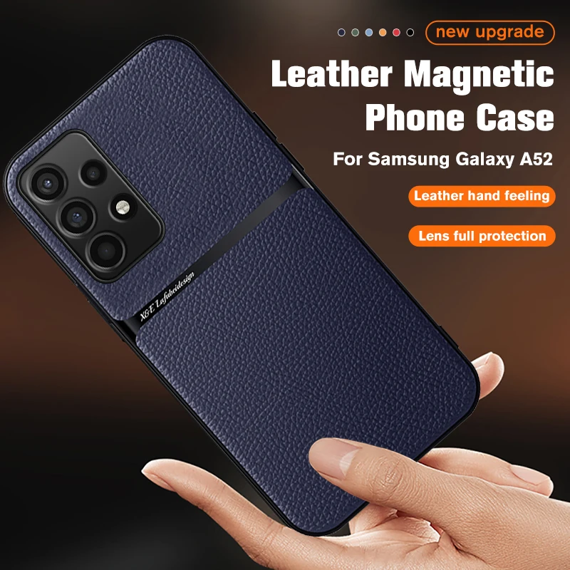 Pre Samsung Galaxy A52 4G A52S A53 5G A54 A34 PANUSKÝ KRYT MAGNETICKÝ POLOŽKA PLANOVÝ POLOŽKY SANSUNG S20 S21 FE Soft Soft Shell