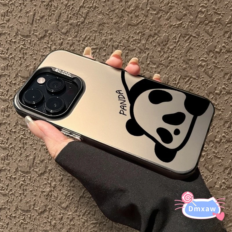 Pre Samsung Galaxy A53 A31 A25 A24 M34 A04 A04E M04 M13 A30 A20 5G 4G Pase Telefón Cute Cartoon Panda Shock odolný