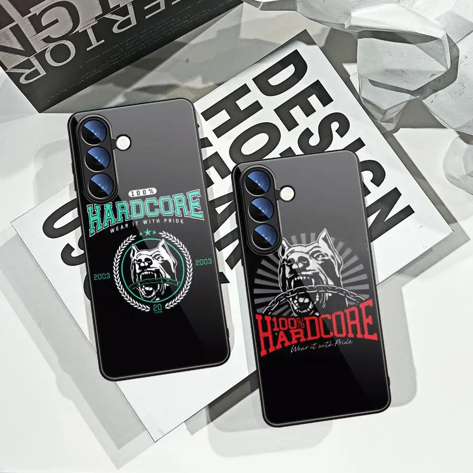 Pre Samsung Galaxy S24 Bone Gabber 100 Hardcore Piece Pase Ultra S23 S22 S20 Fe S21 Plus A54 A34 A24 A53 M54 Sklenené kryty