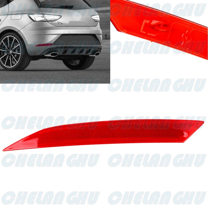 Pre sedadlo Leon 2017 2018 2019 2020 Doplnky reflektora zadného nárazníka na ľavej strane 5F0945105H