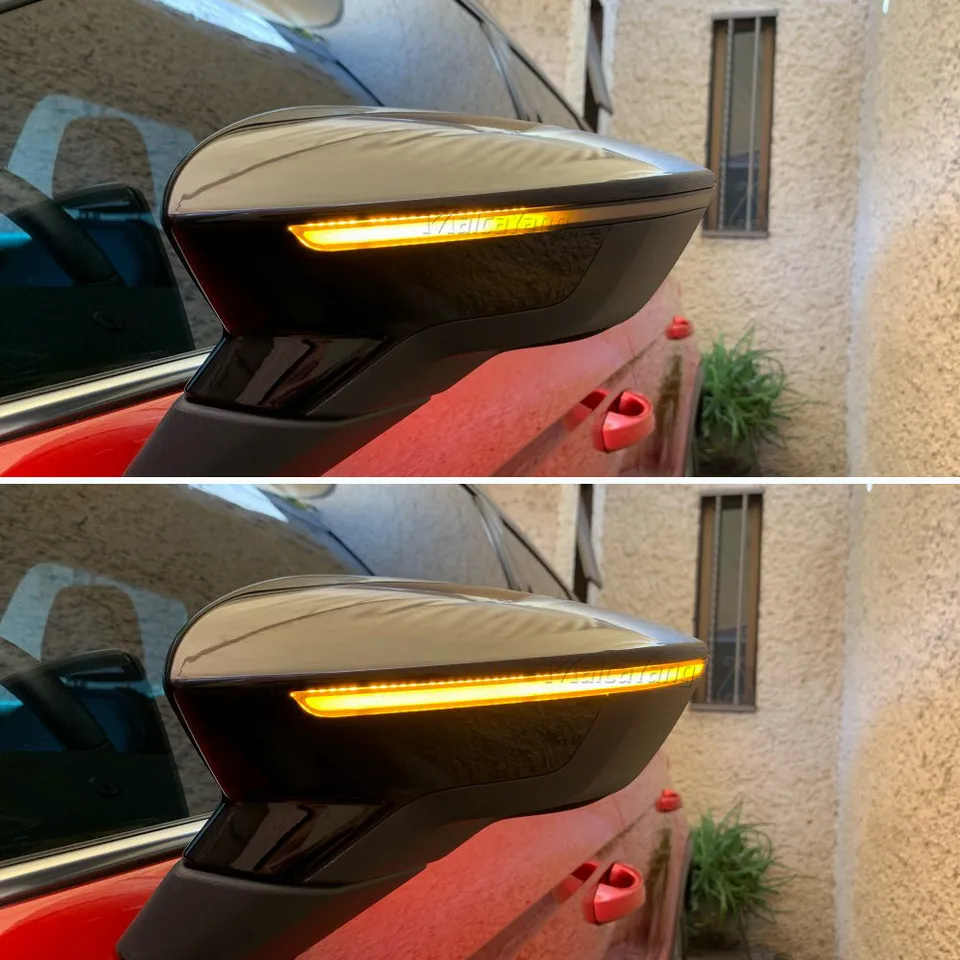 Pre sedadlo Leon III MK3 5f St Fr Cupra Ibiza Mk5 V KJ1 Arona KJ7 Dynamický zákrutový signál LED SIGLER SVETLO SVETLO SVETLO