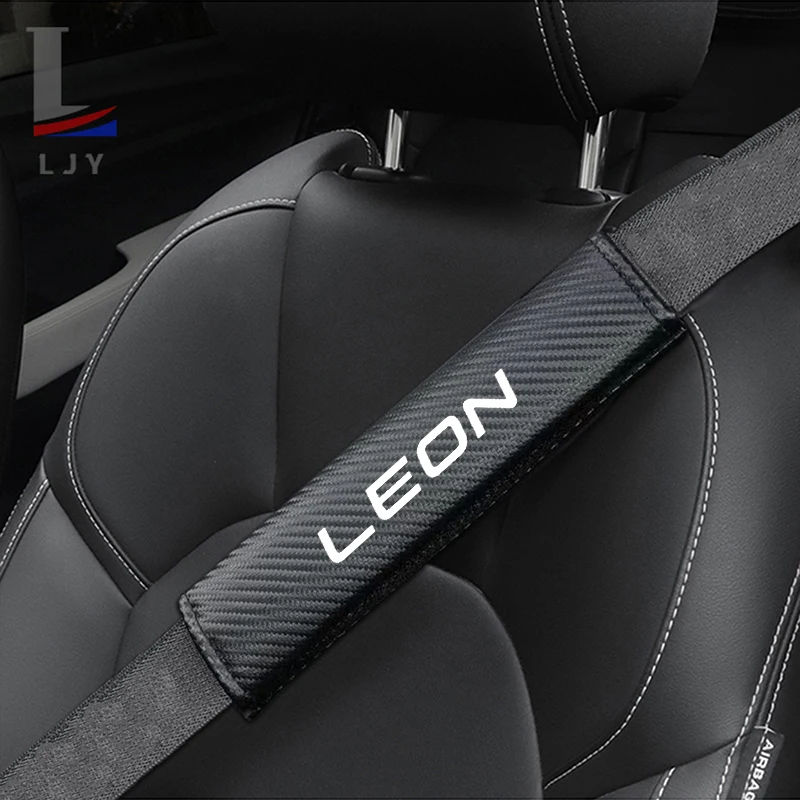 Pre sedačku Leon Carbon Fiber Atals Gasting Hustý špongiový bezpečnostný pásový vankúšik