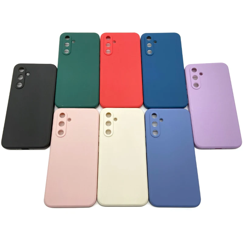 Pre silikónový puzdro Samsung Galaxy A54 Silky Soft-Touch TPU telefónny kryt chrbta pre Galaxy A54 A14 5G