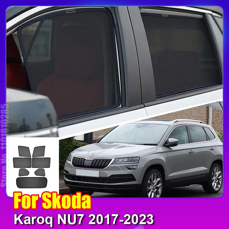 Pre skod Karoq NU7 2017-2023 Automobil Sun Visor Accessori Window Cover Cover Sunshade Curtain Stien odtieň