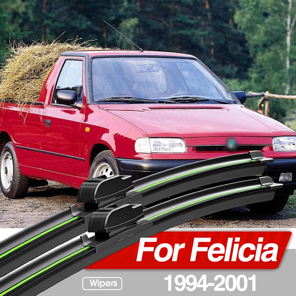 Pre SkoDa Felicia 1994-2001 predné čelné čepele čelné sklo 2ksové okenné príslušenstvo 1995 1996 1997 1998 1998 1999 2000