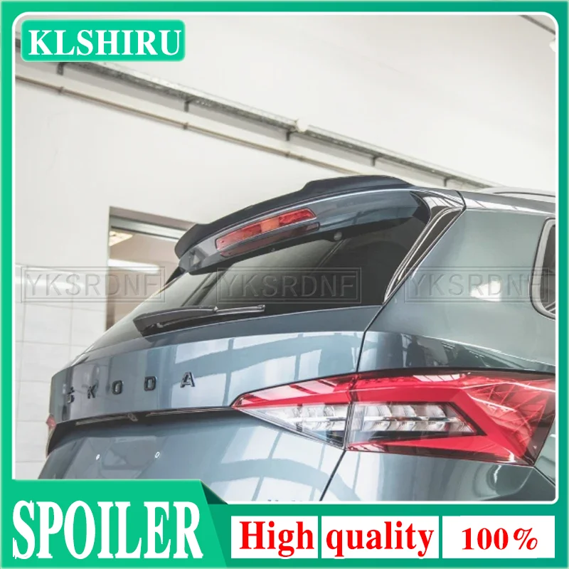 Pre SkoDa Kodiaq Mk1 Sportline 2016- / Rs 2019- Zadná strecha automobilu Krídle zadná strecha Zadný kufrový spojler