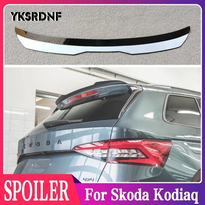 Pre SkoDa Kodiaq Mk1 Sportline 2016- / Rs 2019- Zadná strecha automobilu Krídle zadná strecha Zadný kufrový spojler