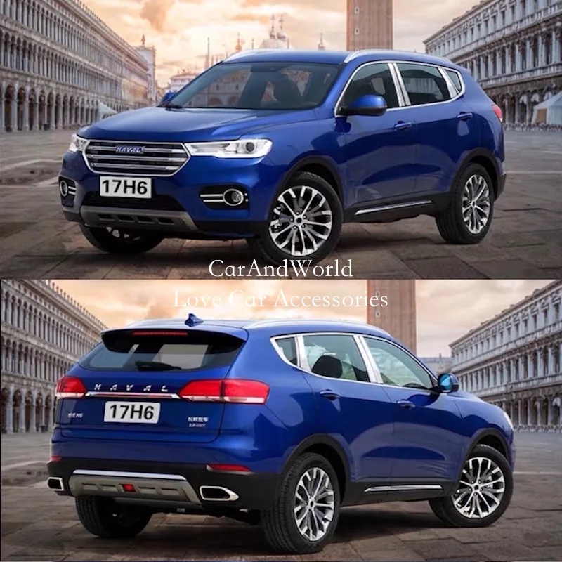 Pre skvelú stenu Haval H6 Coupe 2011-2022 Zohľadný okenný okenný okenný rám