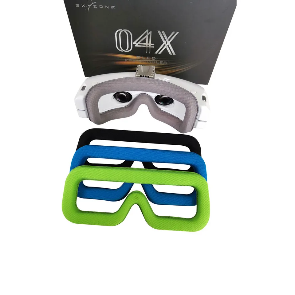 Pre SkyZone Sky04x Sky04L V2 FPV Goggles Špongie penová čalúnka očná maska ​​FPV GOGGLES PLAP FOR FATSHARK HDO HD3 DJI DRONE DRONE ZÍSKAJTE ZA
