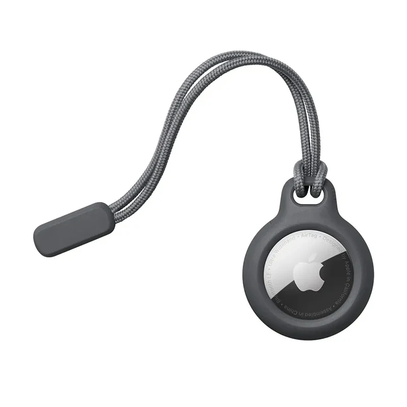 Pre sledovacie zariadenie Airtags pokrýva anti -strata sledovača psov lokalizátor Airtags Liquid Silikone Prenosný kľúčenka pre puzdro Apple Air Tag Case