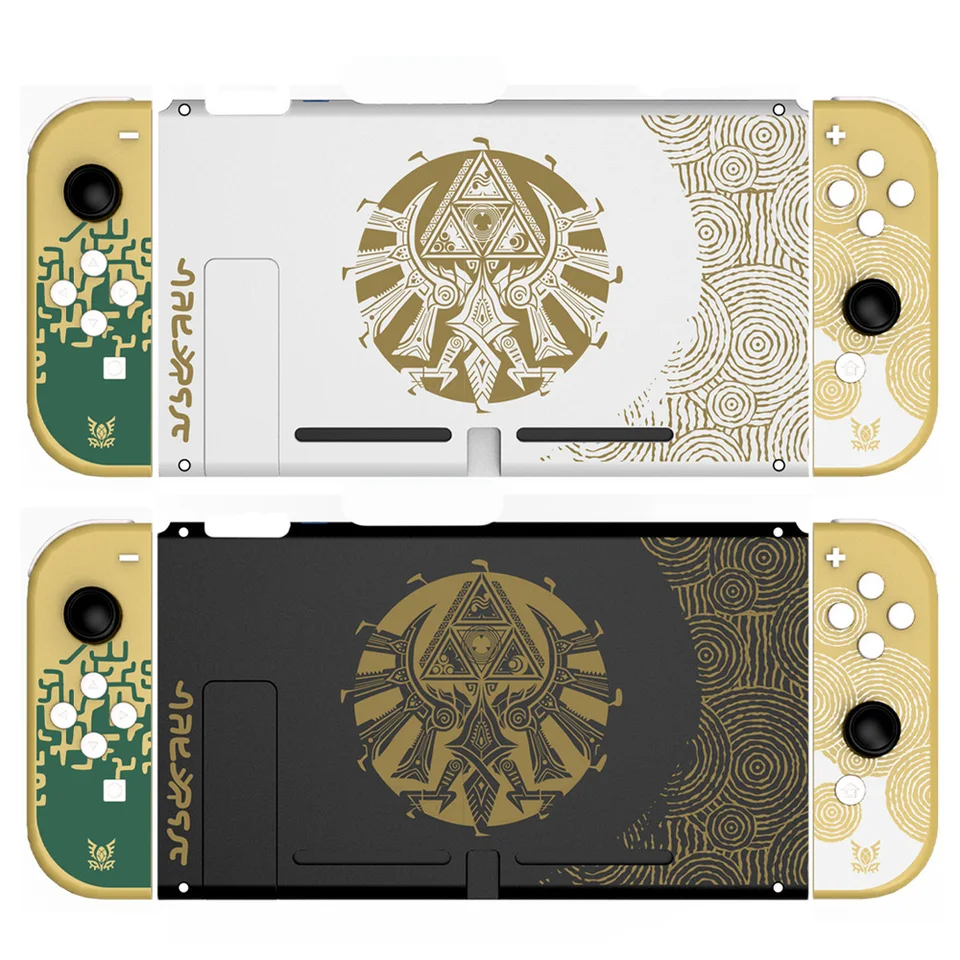 Pre slzy v Kingdom Limited Edition Výmena škrupiny pre Nintendo Switch puzdro puzdro zadné kryty DIY Opravy dielov