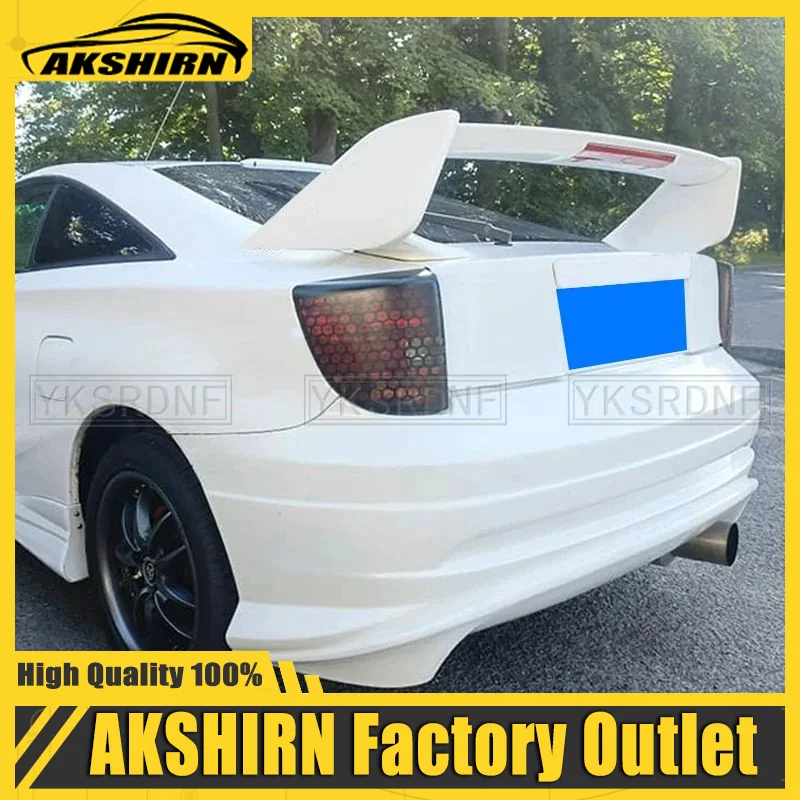 Pre spojler zadného kufra Toyota Celica 2000-2005 s LED svetlami vysokokvalitnými ABS plastovými spojlermi kmeňa kufra kufra krídla