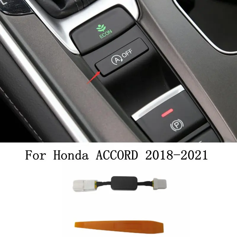 Pre spoločnosť Honda Accord G10 2018-2021 CAR SMART STOP CANCELLER Auto Stop STAIT SYSTÉM SYSTÉMY SYSTÉM ELIMINÁTORA pre dohodu 10. generácie