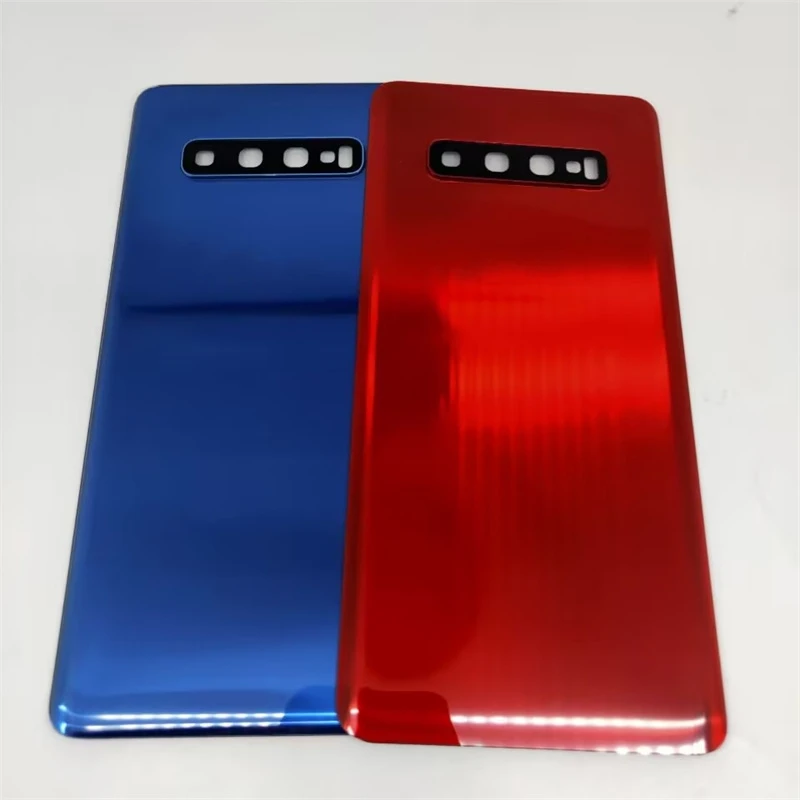 Pre spoločnosť Samsung Galaxy S10E S10 S10 Plus sklenená batéria zadný kryt dverí Výmena oprávnych dielov