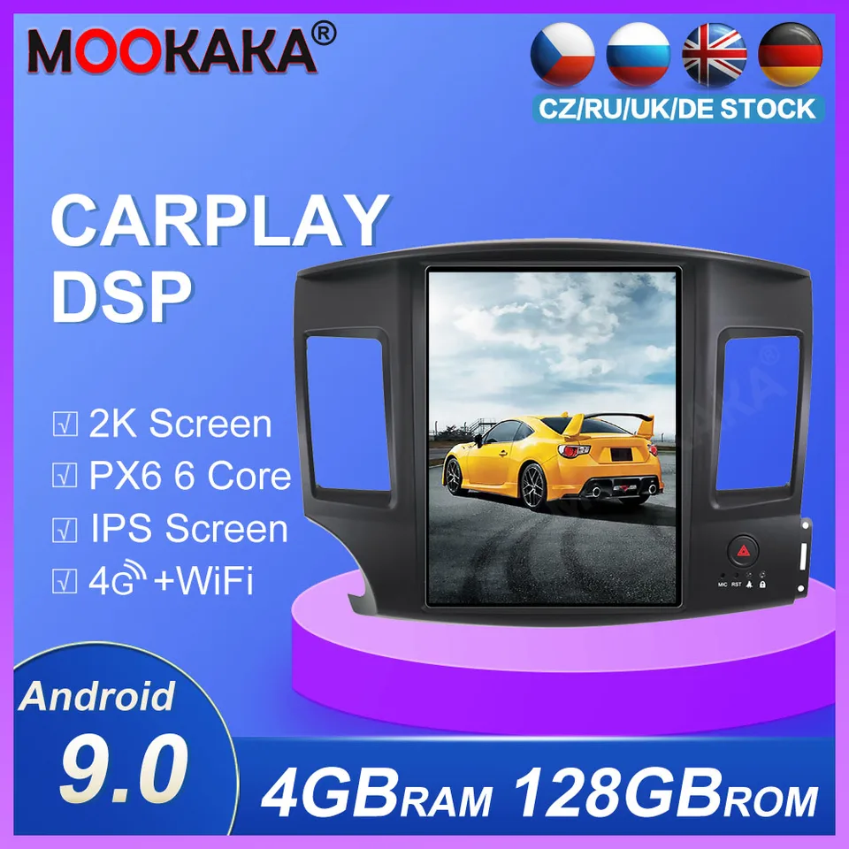 Pre stereofónny Audio Tesla 4+128 GB Autoradio Car Multimedia Player Opravy stroj