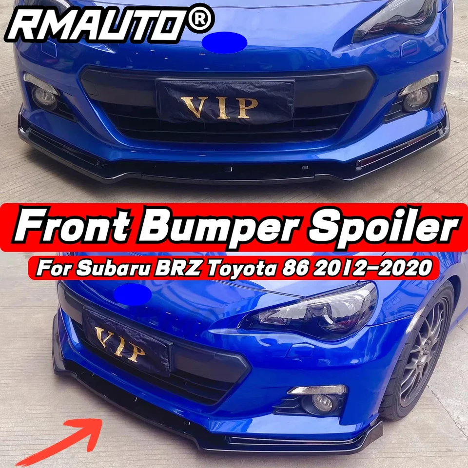 Pre Subaru BRZ Toyota 86 2012-2020 Predný nárazník automobilov Spliters Lip Difuser Spoiler Body Sit