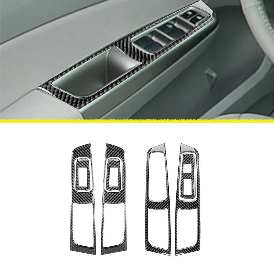 pre Subaru Forester 2009 2010 2011 2012 2013 2013 Diftwit Switch Ozdob Výzdoba Cover Cover Cover Cover Carbon Fiber Car Interior Doplnky