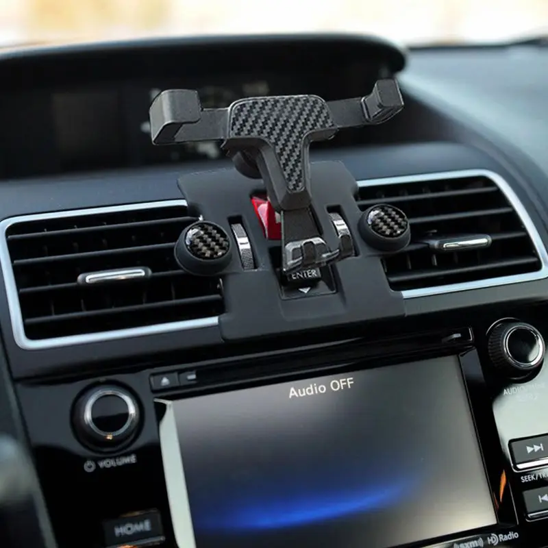 Pre Subaru WRX/STI 2015-2021 Forester 2013-2018 Plastové držiaky z allot Držiak mobilného telefónu Air Vent Mount Stand