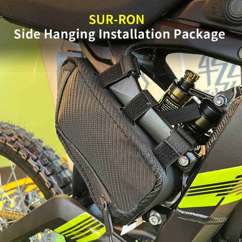 Pre Sur-Ron Segway X260 Surron Modified Bočná montážna vrecko môže držať mobilné telefóny Hmyz nástroje na odpudzovanie