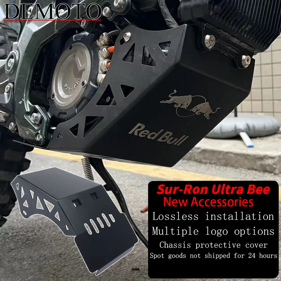 Pre Sur-Ron Ultra Bee Electric Motorcycle Engine Guard hliníkovú zliatinu podvozku ochranu pred ochranným krytom šmykľavka