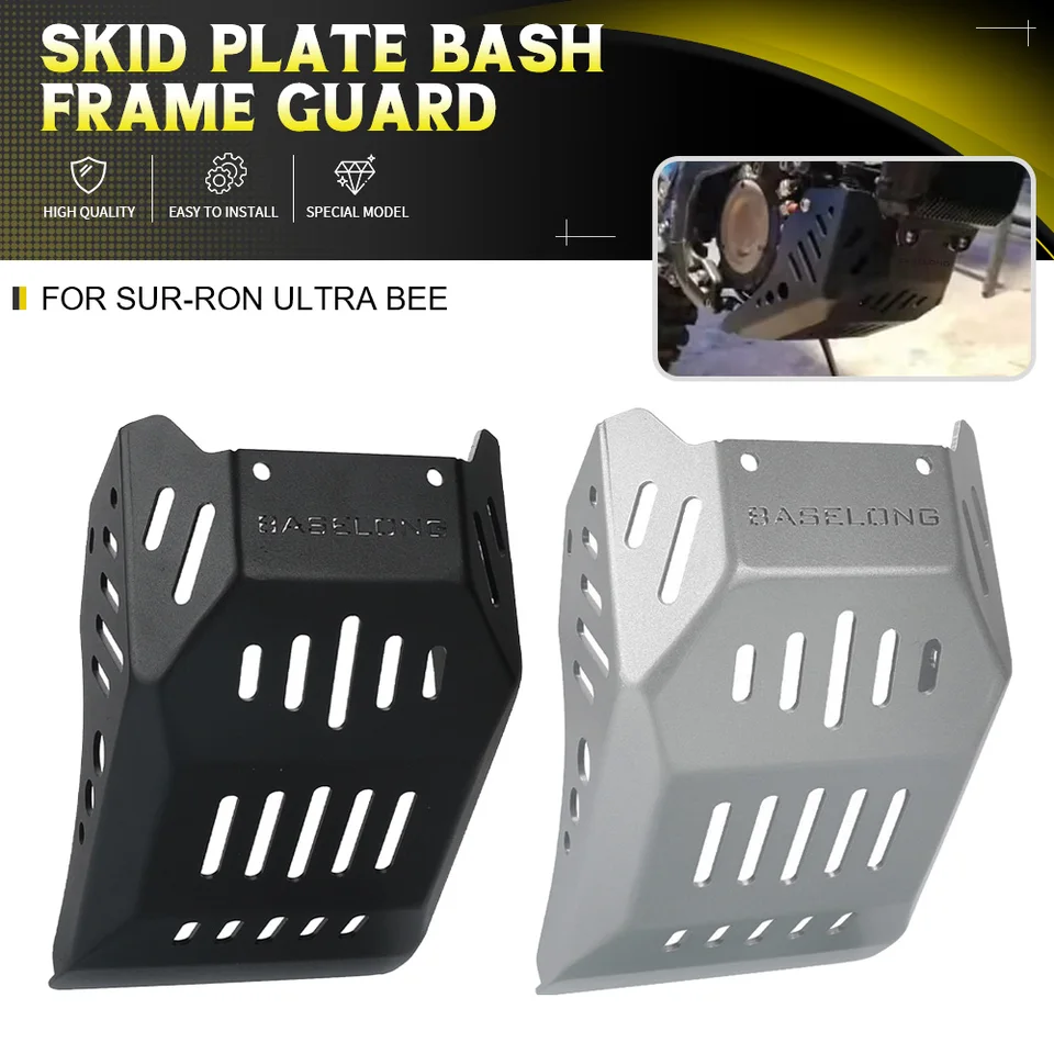 Pre sur-ron Ultra Bee Hliník zliatiny motora Guard Motorycle Motorcycle Accessories Skid Pan 3