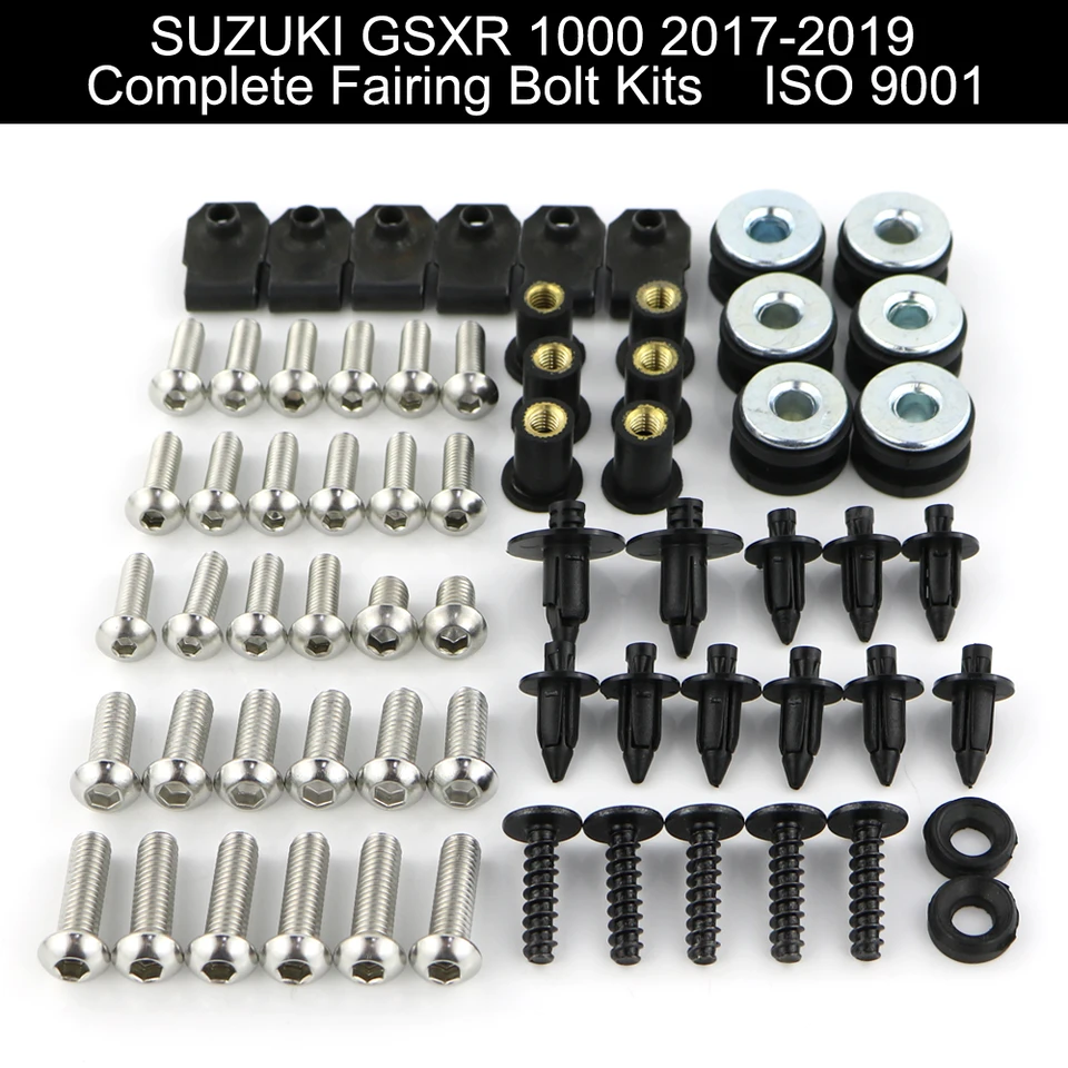 Pre Suzuki GSXR 1000 GSXR1000 2017 2018 2019 Motocykel kompletný povýšený kapotáž súprav