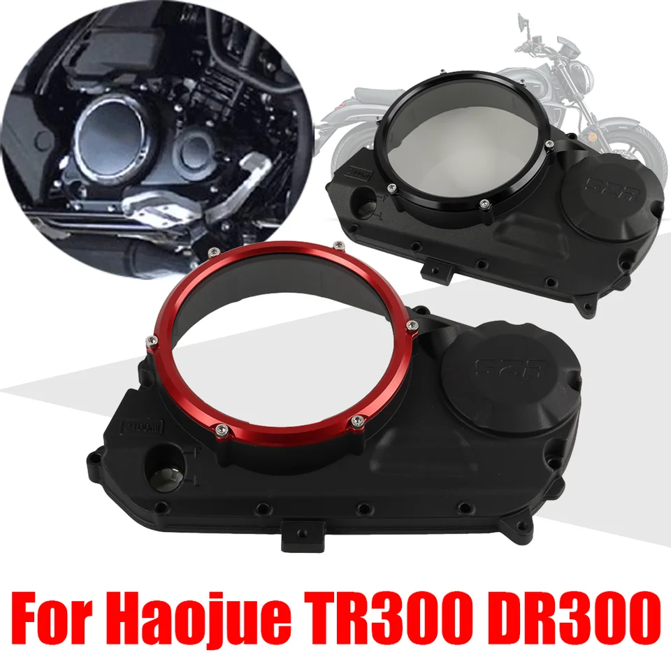 Pre Suzuki Haojue TR300 TR 300 DR300 XCR300 Motocyklové príslušenstvo priehľadné kryt