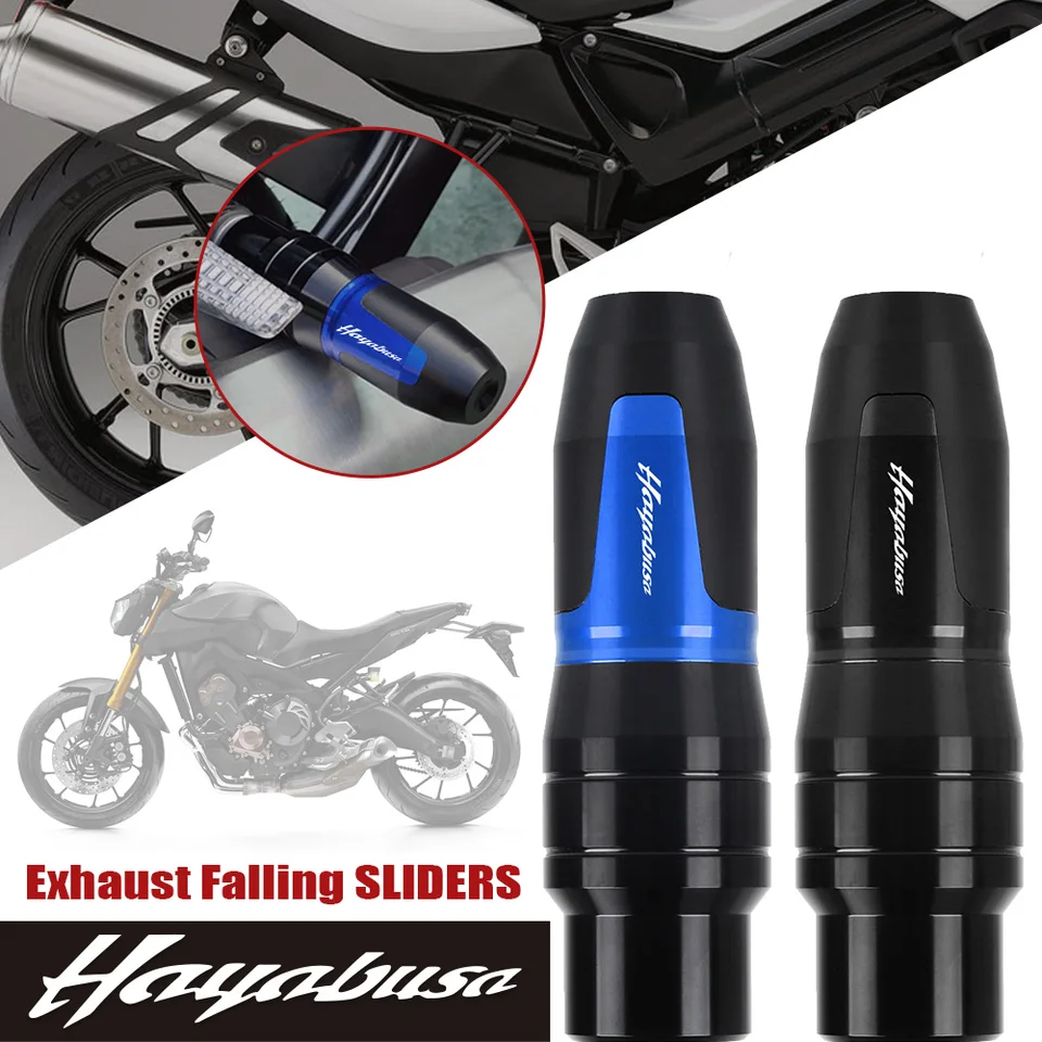 Pre Suzuki Hayabusa R1300 2008 2009 2010 2010 2012 2013 2014 2015 2016 2016 Výfukové rámové posúvače Crash Pads Falling Protector