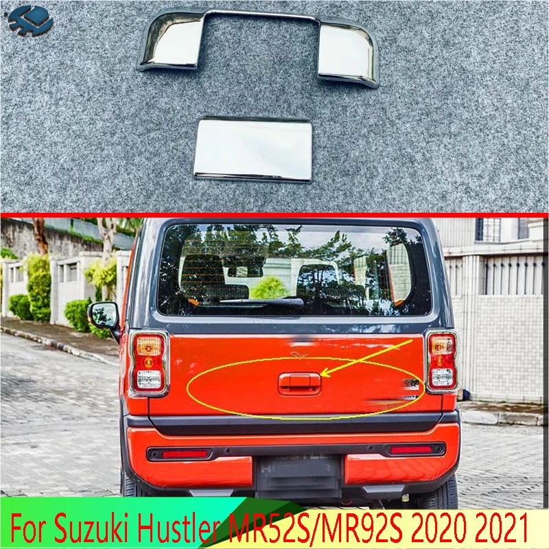 Pre Suzuki Hustler MR52S/MR92S 2020 2021 Auto Príslušenstvo ABS Chrome zrkadlo Zadné dvere Kruchu Krytia krytu