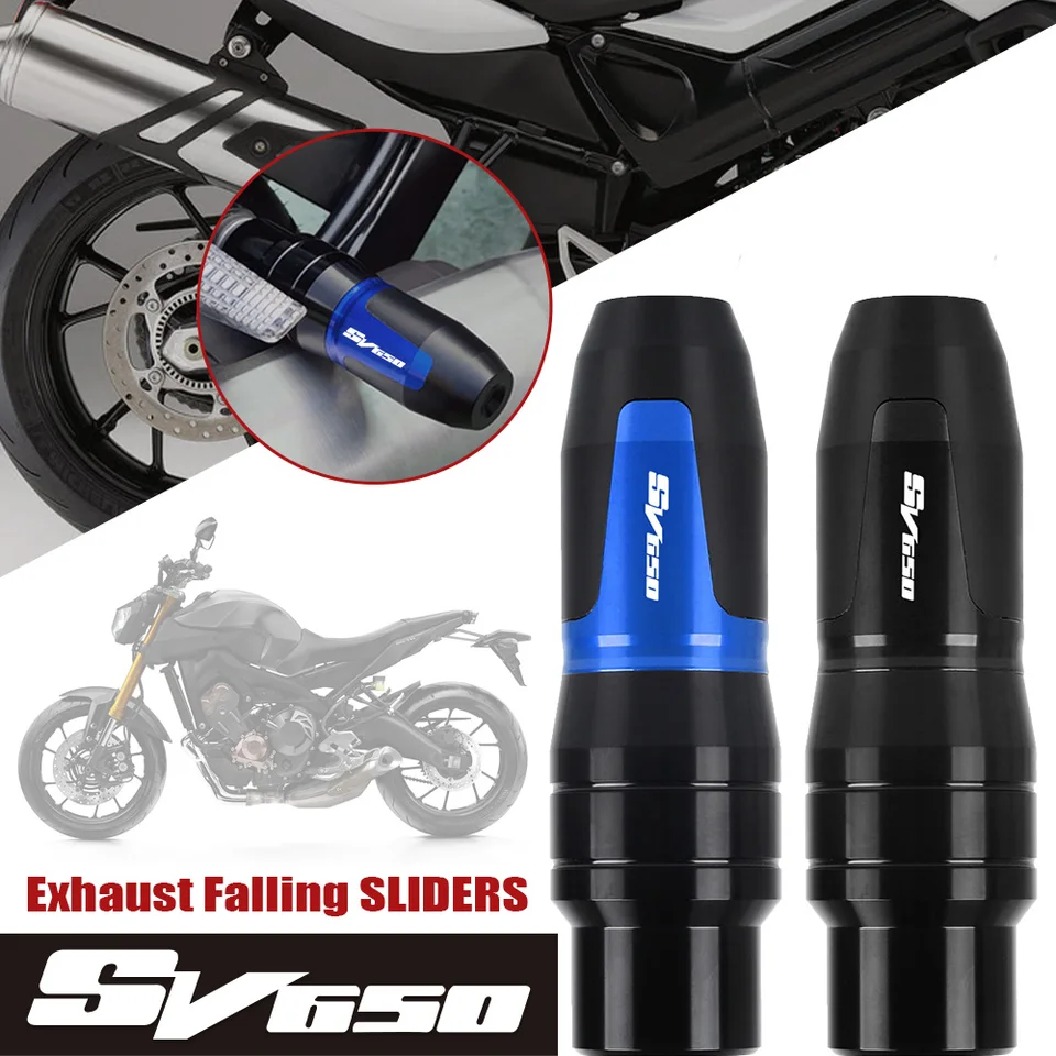 Pre Suzuki SV650 1999 2000 2001 2002 2003 2004 2005 2006-2012 Príslušenstvo Výfukové rámce Presúvače Crash Pads Falling Protector Falling Protector