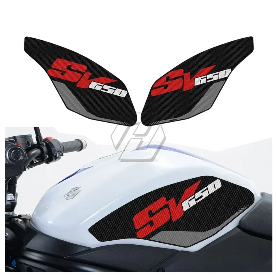 Pre Suzuki SV650 SV 650 ABS 2017-2022 STRÁNKA MOTORACKÁ TANKY OBCHODNÁ POKRAČKA KOLE KNEJ GRIP Proti-Slip